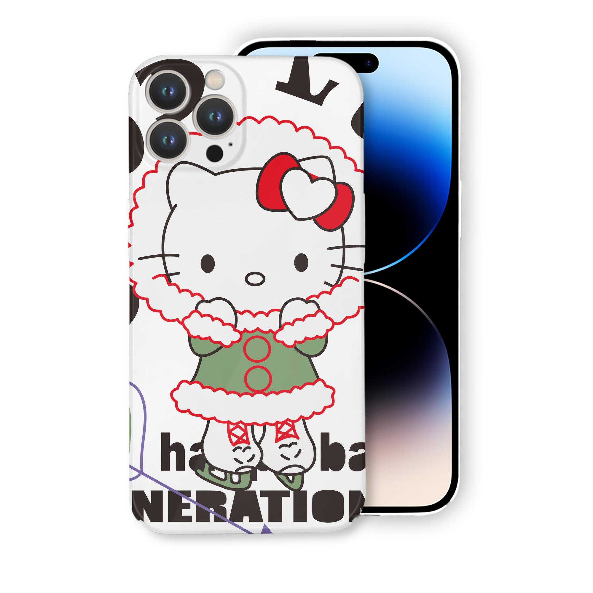 （画像用） Hello Kitty ハローキティ 【iPhone 14シリーズ対応】ハードケース